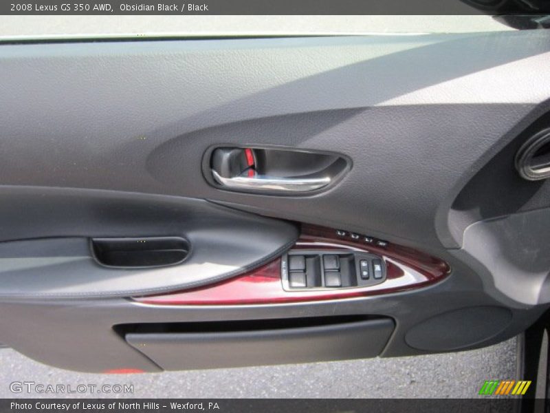 Obsidian Black / Black 2008 Lexus GS 350 AWD