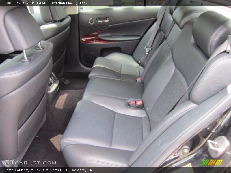 Obsidian Black / Black 2008 Lexus GS 350 AWD