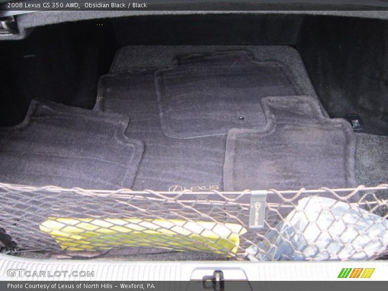 Obsidian Black / Black 2008 Lexus GS 350 AWD