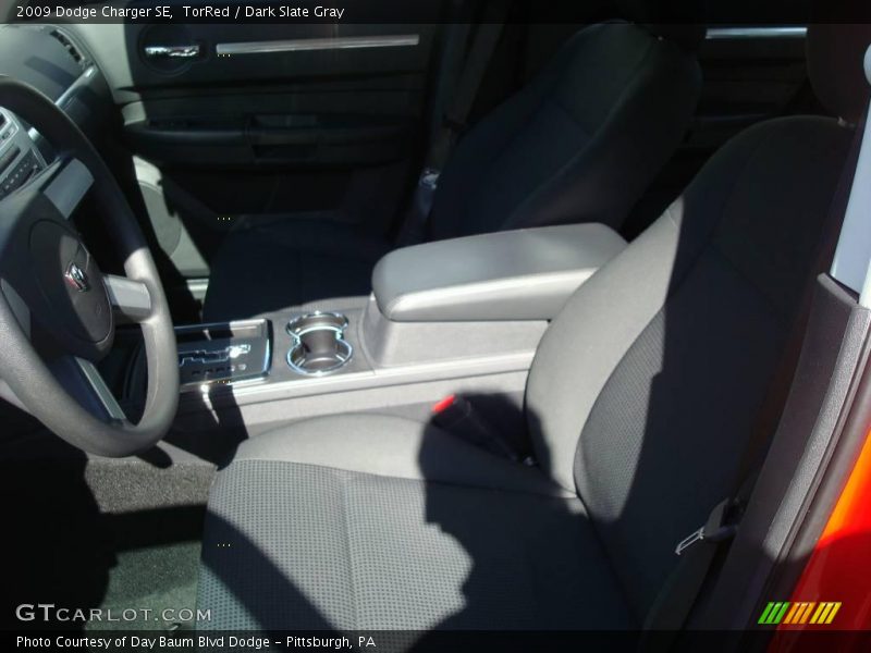 TorRed / Dark Slate Gray 2009 Dodge Charger SE