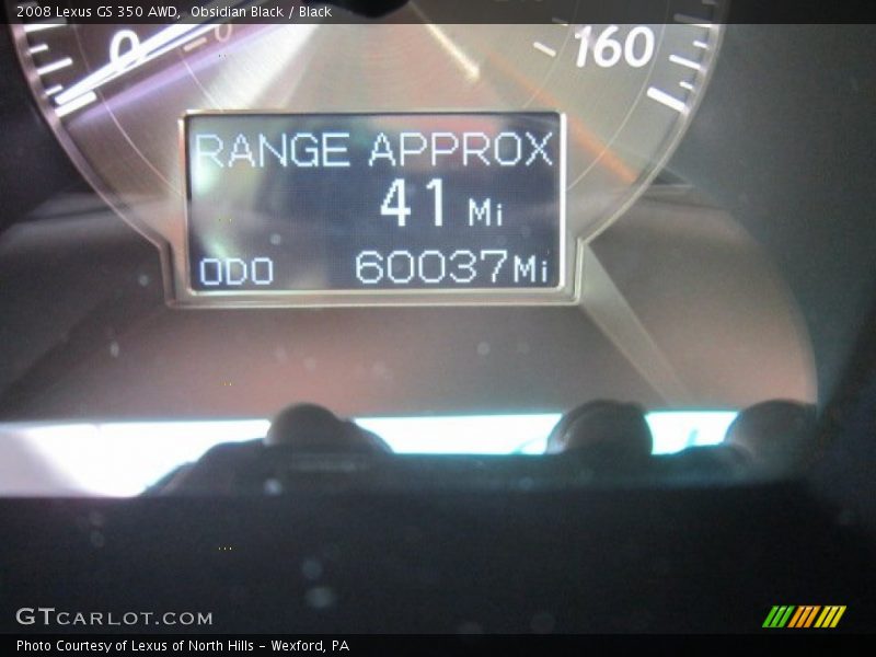 Obsidian Black / Black 2008 Lexus GS 350 AWD