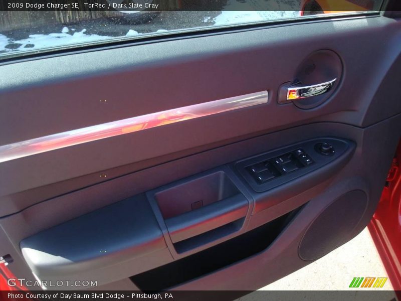 TorRed / Dark Slate Gray 2009 Dodge Charger SE