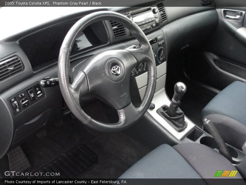  2005 Corolla XRS Black Interior