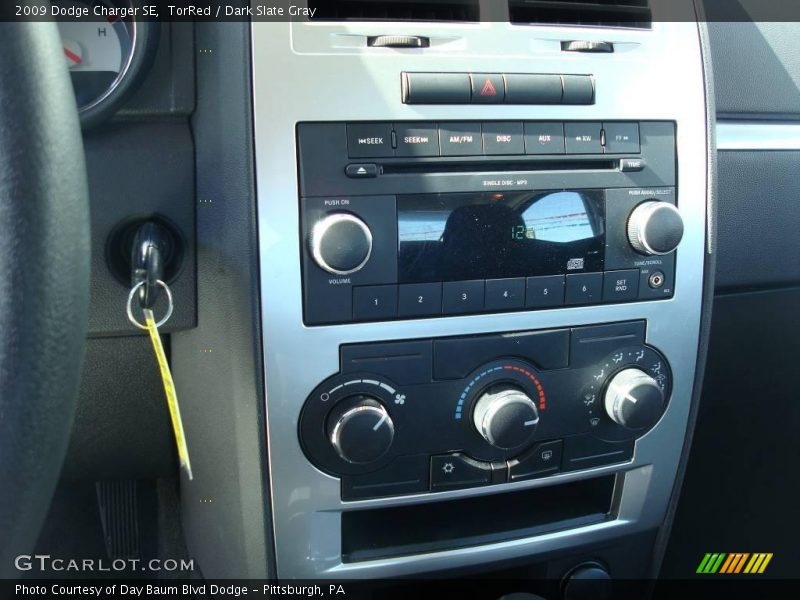 TorRed / Dark Slate Gray 2009 Dodge Charger SE