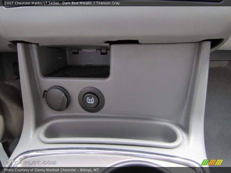 Dark Blue Metallic / Titanium Gray 2007 Chevrolet Malibu LT Sedan