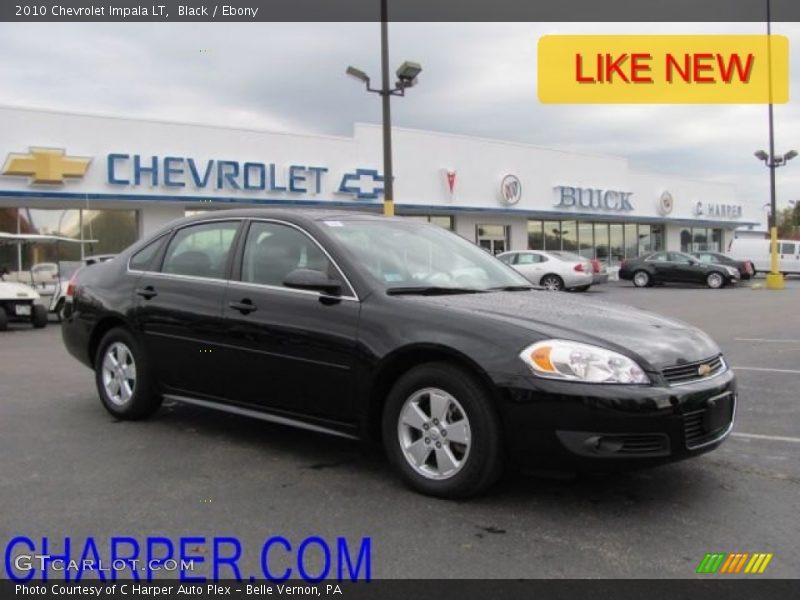 Black / Ebony 2010 Chevrolet Impala LT