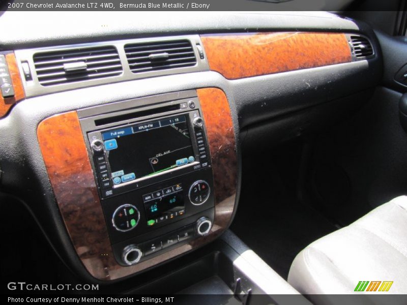 Bermuda Blue Metallic / Ebony 2007 Chevrolet Avalanche LTZ 4WD