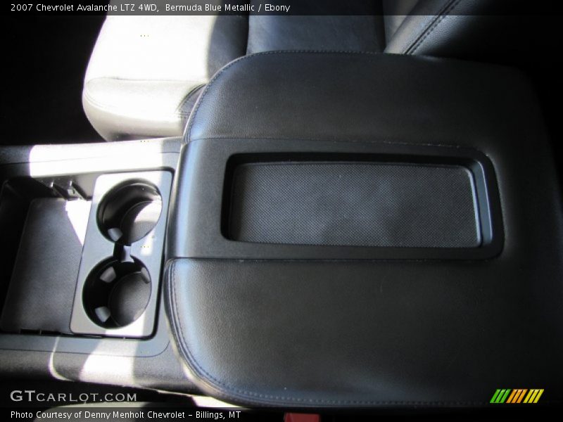 Bermuda Blue Metallic / Ebony 2007 Chevrolet Avalanche LTZ 4WD