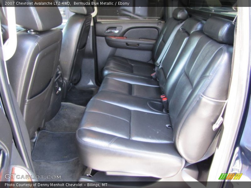 Bermuda Blue Metallic / Ebony 2007 Chevrolet Avalanche LTZ 4WD