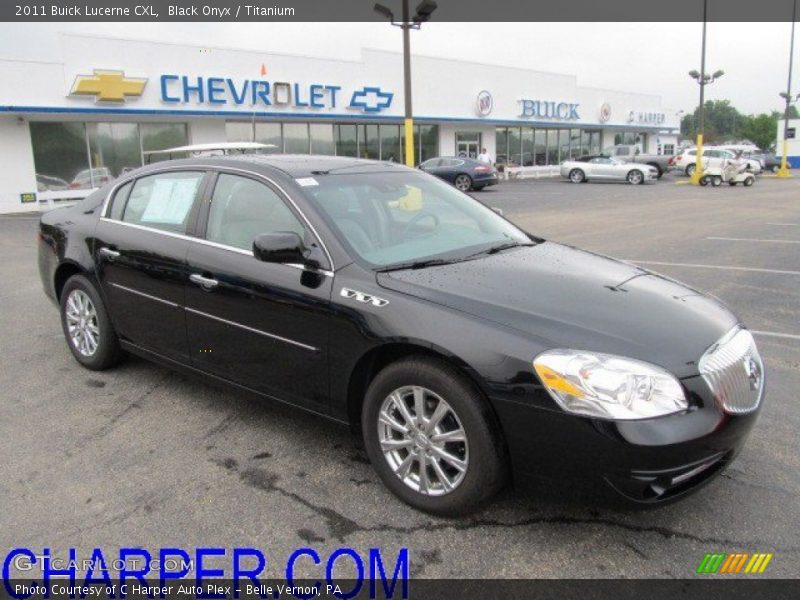 Black Onyx / Titanium 2011 Buick Lucerne CXL