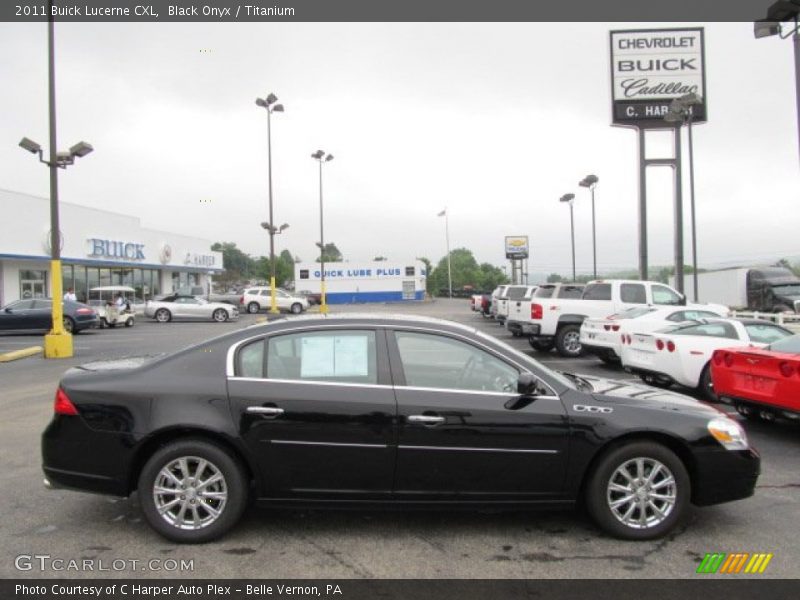 Black Onyx / Titanium 2011 Buick Lucerne CXL