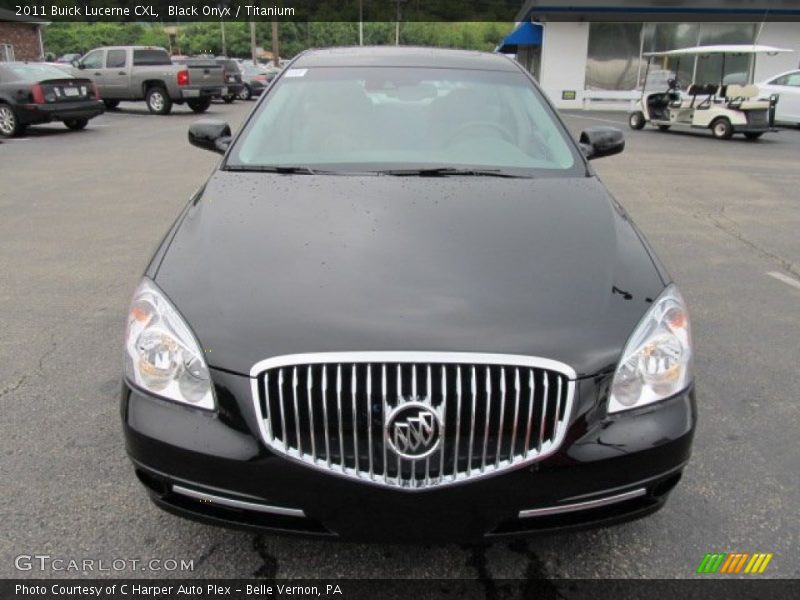 Black Onyx / Titanium 2011 Buick Lucerne CXL