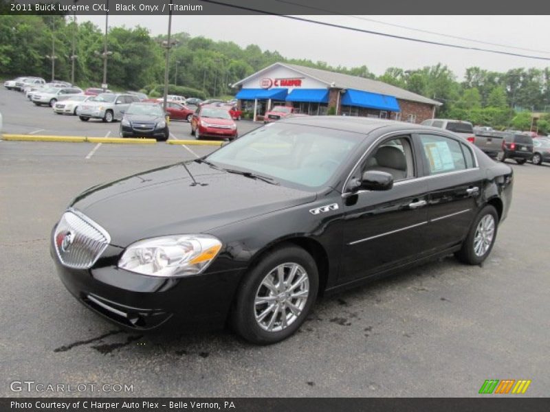 Black Onyx / Titanium 2011 Buick Lucerne CXL