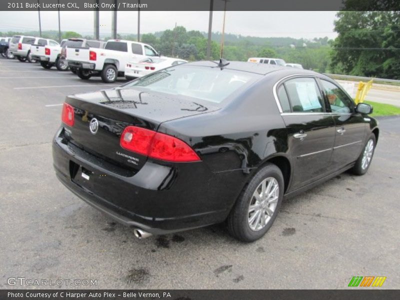 Black Onyx / Titanium 2011 Buick Lucerne CXL