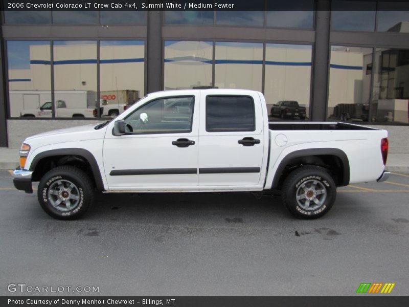 Summit White / Medium Pewter 2006 Chevrolet Colorado LT Crew Cab 4x4