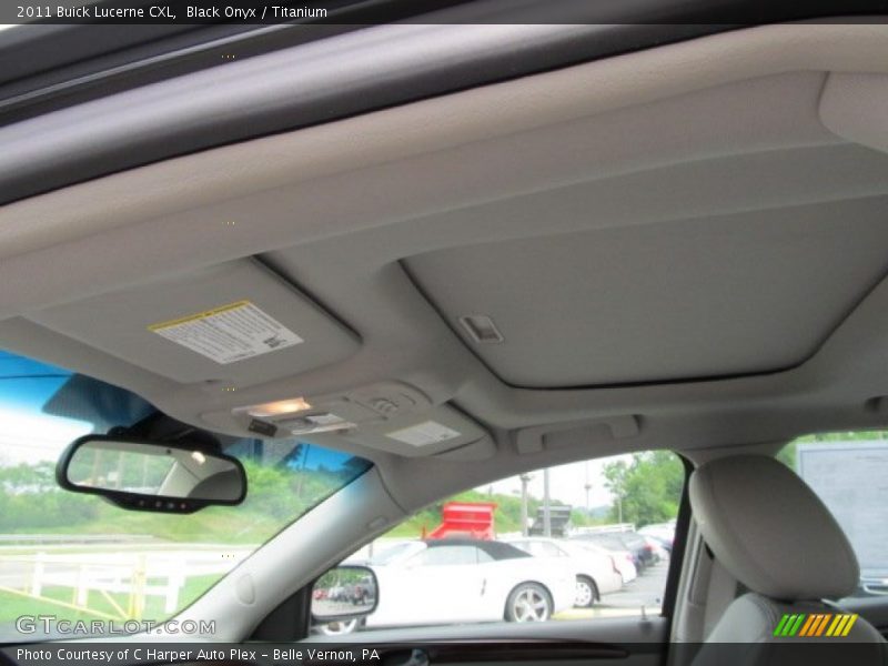 Black Onyx / Titanium 2011 Buick Lucerne CXL