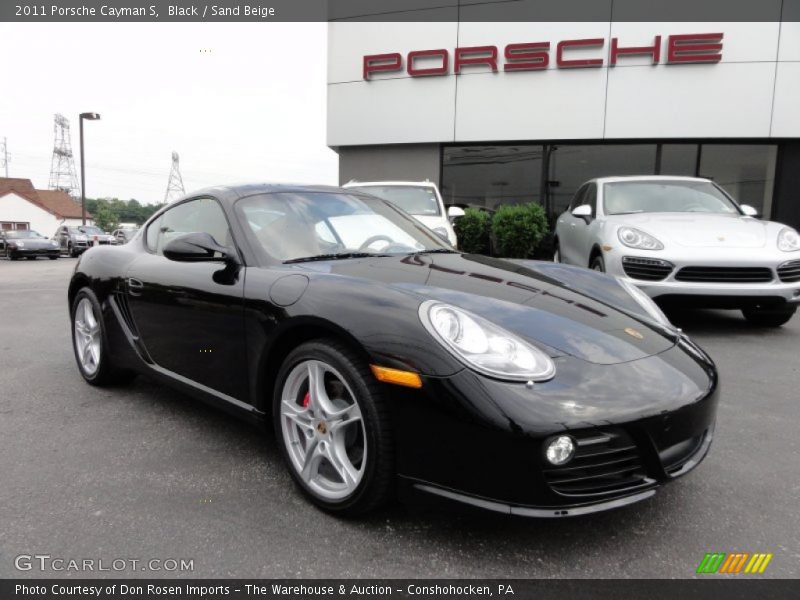 Front 3/4 View of 2011 Cayman S