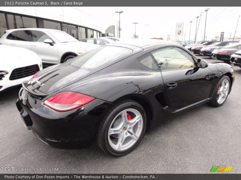 Black / Sand Beige 2011 Porsche Cayman S