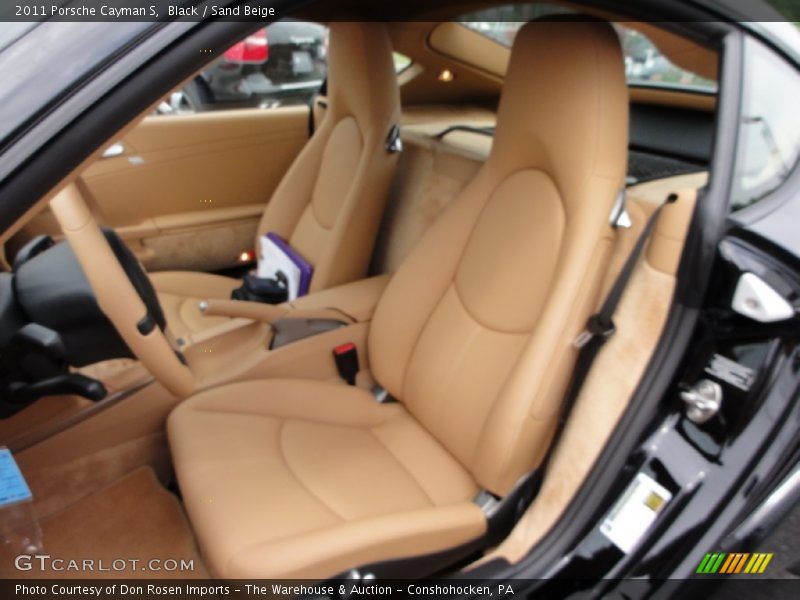Black / Sand Beige 2011 Porsche Cayman S