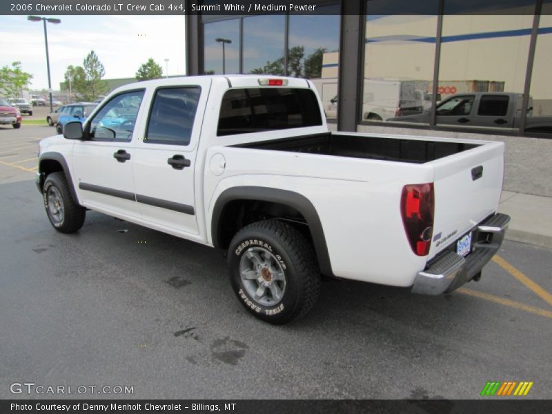Summit White / Medium Pewter 2006 Chevrolet Colorado LT Crew Cab 4x4
