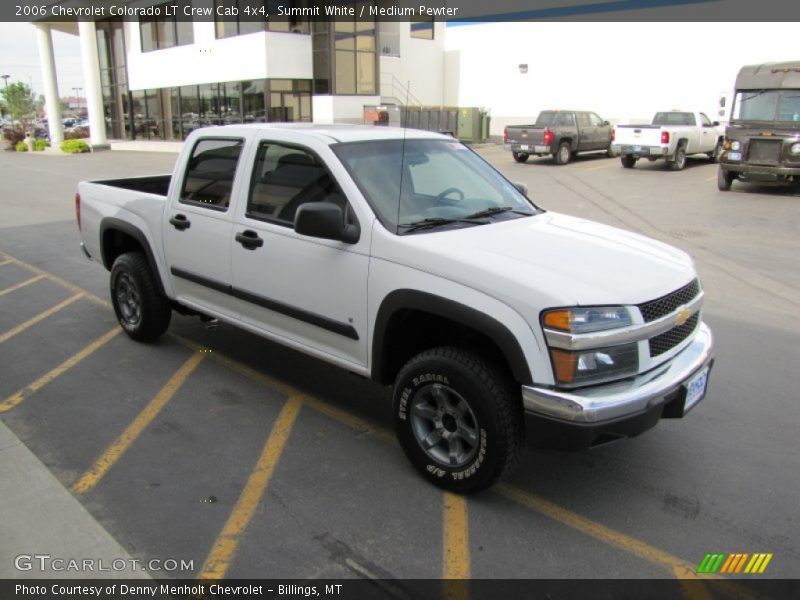 Summit White / Medium Pewter 2006 Chevrolet Colorado LT Crew Cab 4x4