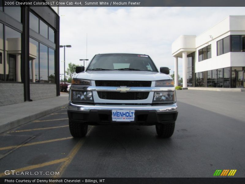 Summit White / Medium Pewter 2006 Chevrolet Colorado LT Crew Cab 4x4