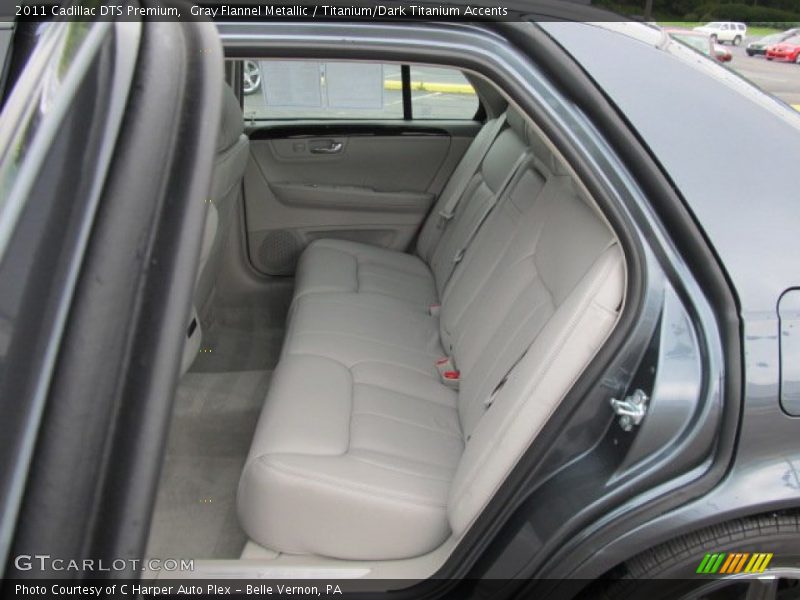 Gray Flannel Metallic / Titanium/Dark Titanium Accents 2011 Cadillac DTS Premium