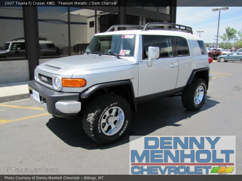 Titanium Metallic / Dark Charcoal 2007 Toyota FJ Cruiser 4WD