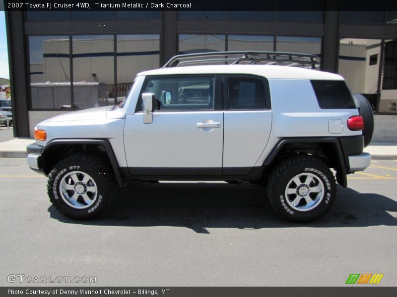 Titanium Metallic / Dark Charcoal 2007 Toyota FJ Cruiser 4WD