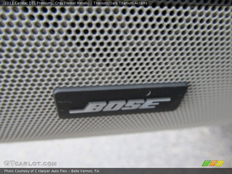 Gray Flannel Metallic / Titanium/Dark Titanium Accents 2011 Cadillac DTS Premium