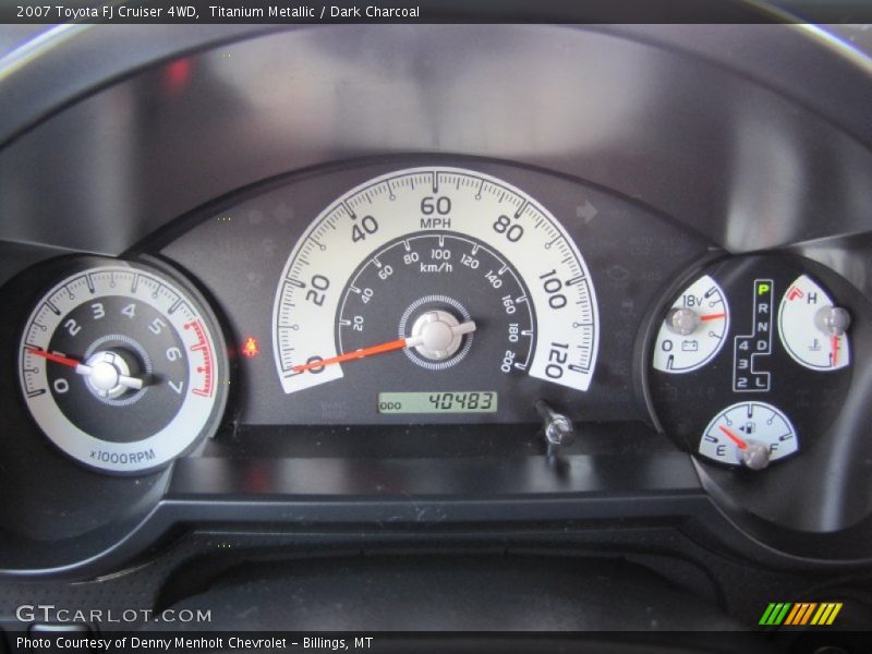 Titanium Metallic / Dark Charcoal 2007 Toyota FJ Cruiser 4WD