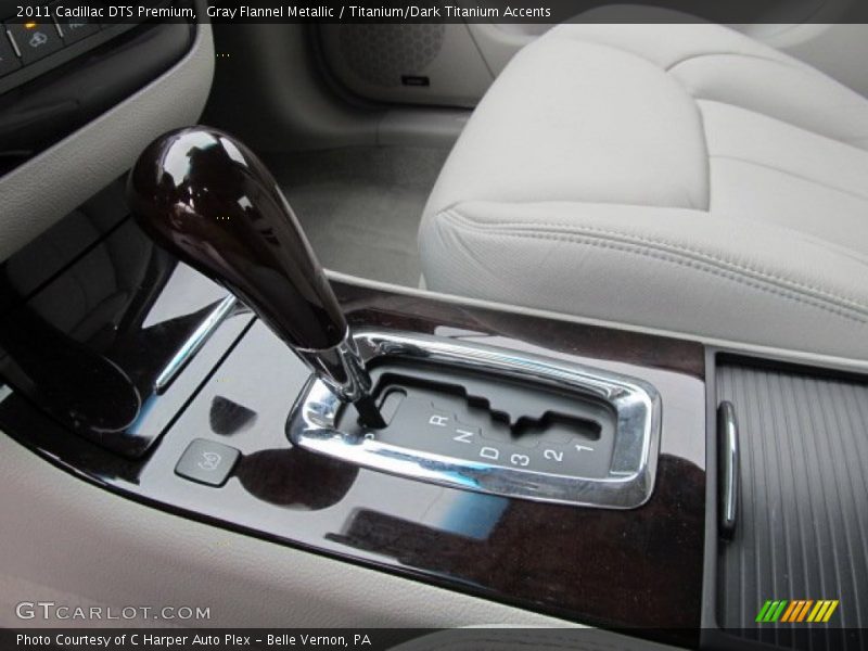 Gray Flannel Metallic / Titanium/Dark Titanium Accents 2011 Cadillac DTS Premium