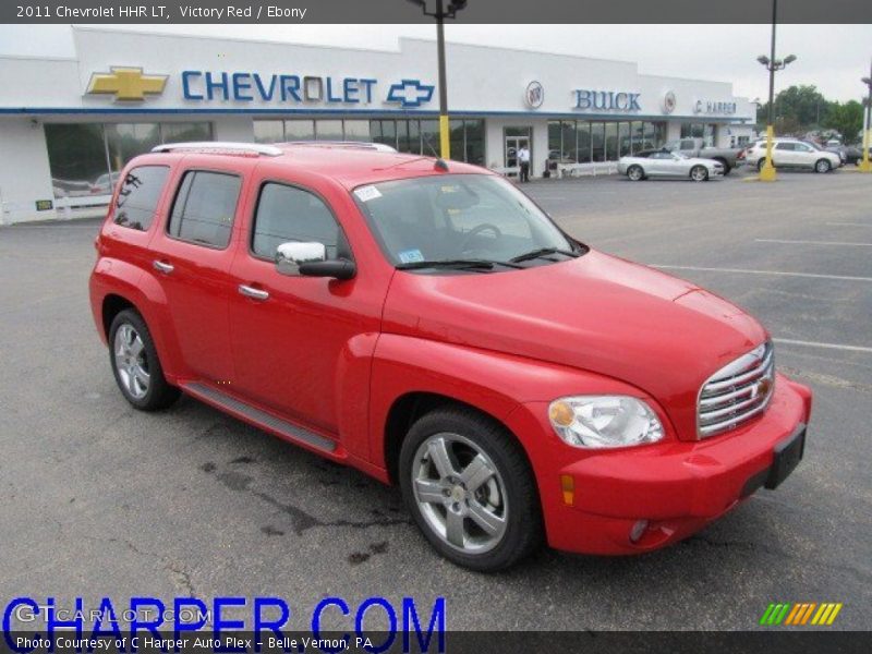 Victory Red / Ebony 2011 Chevrolet HHR LT