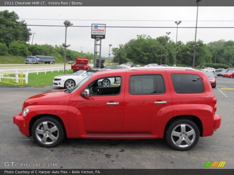 Victory Red / Ebony 2011 Chevrolet HHR LT