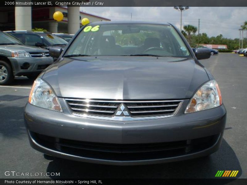 Graphite Gray Pearl / Gray 2006 Mitsubishi Lancer ES