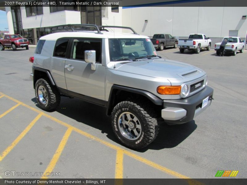 Titanium Metallic / Dark Charcoal 2007 Toyota FJ Cruiser 4WD