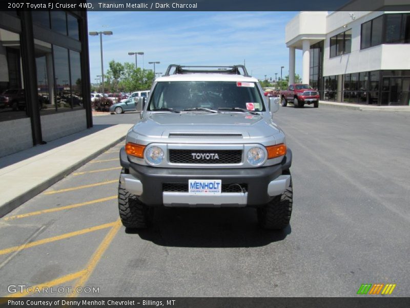 Titanium Metallic / Dark Charcoal 2007 Toyota FJ Cruiser 4WD