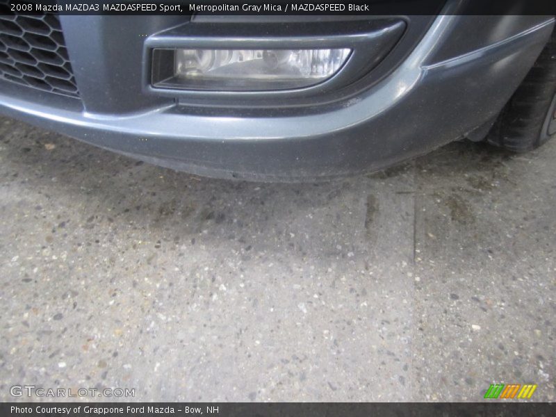 Metropolitan Gray Mica / MAZDASPEED Black 2008 Mazda MAZDA3 MAZDASPEED Sport