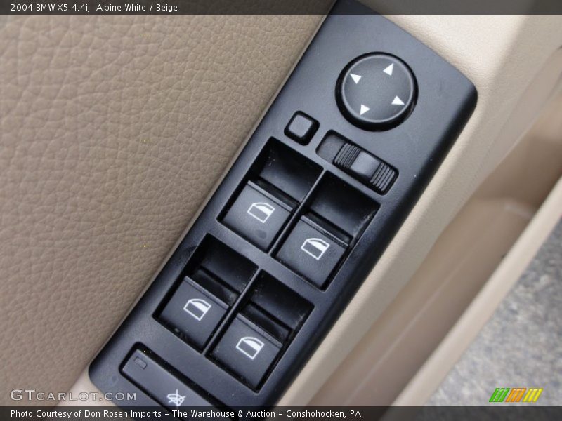 Alpine White / Beige 2004 BMW X5 4.4i