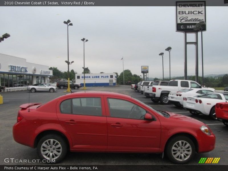 Victory Red / Ebony 2010 Chevrolet Cobalt LT Sedan