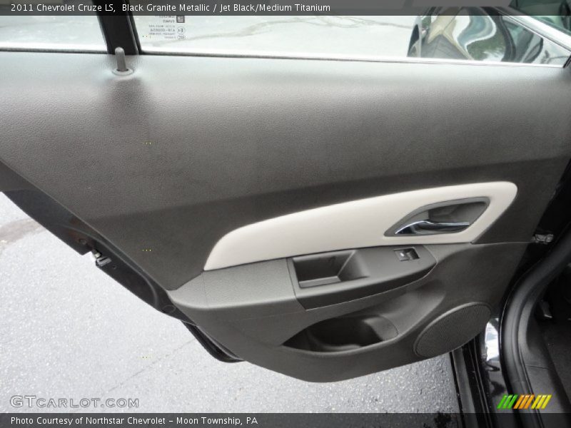 Black Granite Metallic / Jet Black/Medium Titanium 2011 Chevrolet Cruze LS