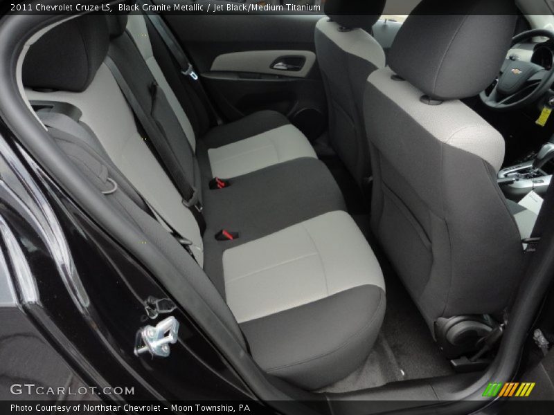Black Granite Metallic / Jet Black/Medium Titanium 2011 Chevrolet Cruze LS