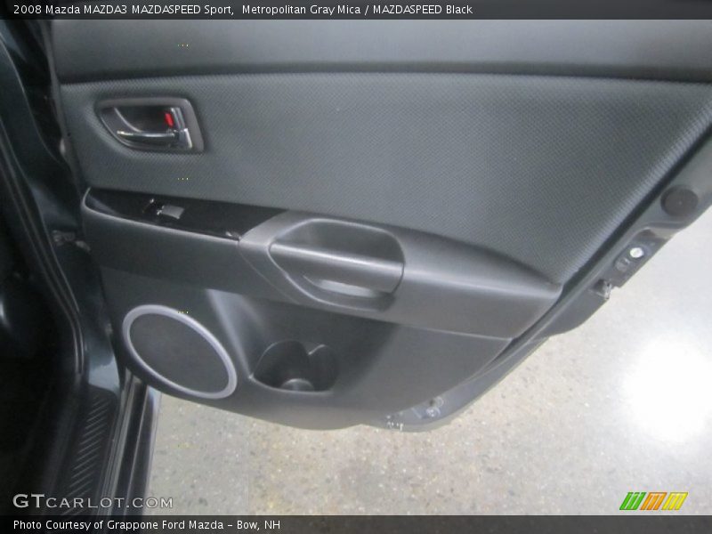 Metropolitan Gray Mica / MAZDASPEED Black 2008 Mazda MAZDA3 MAZDASPEED Sport