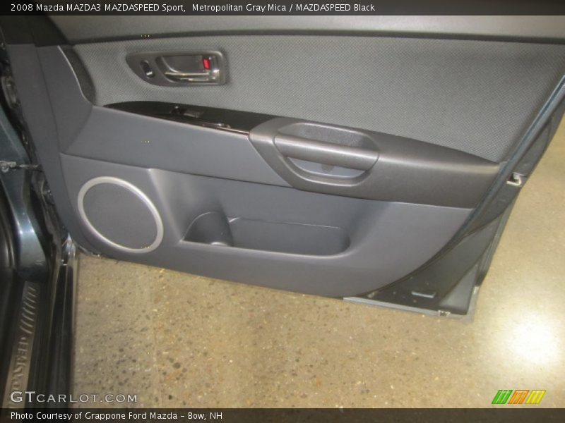 Metropolitan Gray Mica / MAZDASPEED Black 2008 Mazda MAZDA3 MAZDASPEED Sport