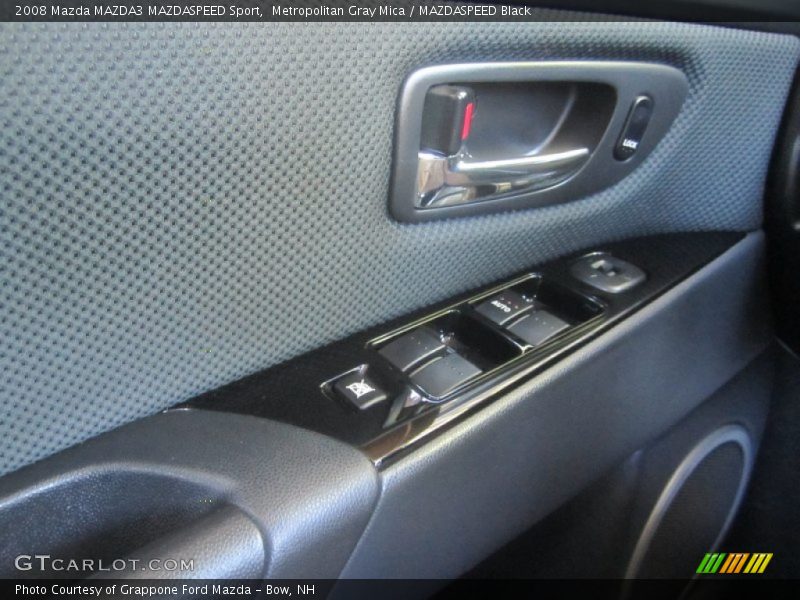 Metropolitan Gray Mica / MAZDASPEED Black 2008 Mazda MAZDA3 MAZDASPEED Sport