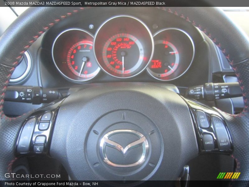 Metropolitan Gray Mica / MAZDASPEED Black 2008 Mazda MAZDA3 MAZDASPEED Sport