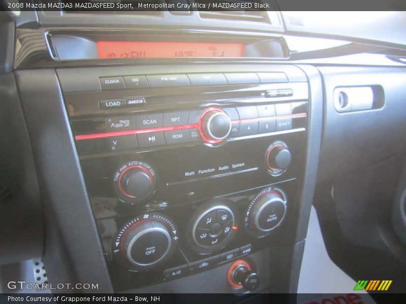 Metropolitan Gray Mica / MAZDASPEED Black 2008 Mazda MAZDA3 MAZDASPEED Sport