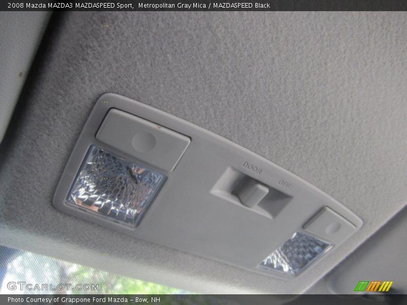Metropolitan Gray Mica / MAZDASPEED Black 2008 Mazda MAZDA3 MAZDASPEED Sport