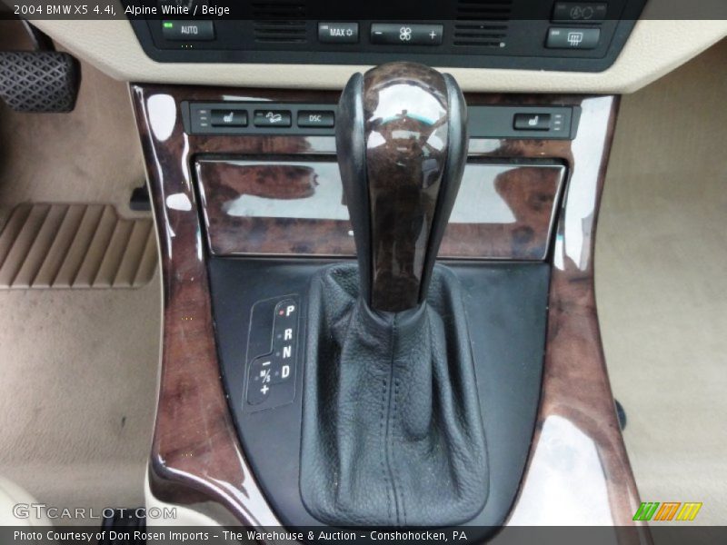 Alpine White / Beige 2004 BMW X5 4.4i