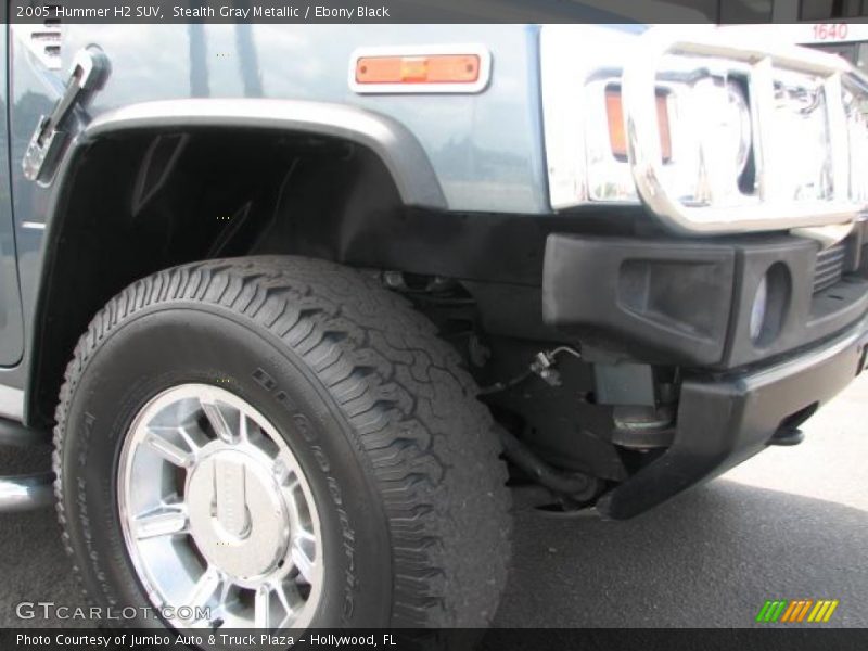 Stealth Gray Metallic / Ebony Black 2005 Hummer H2 SUV